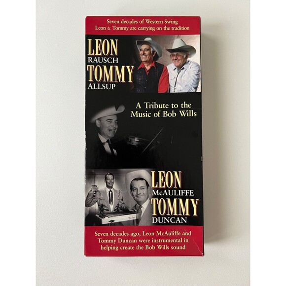 Rausch Allsup McAuliffe Duncan Tribute Music Music Bob Wills 4 Cassette Box Set